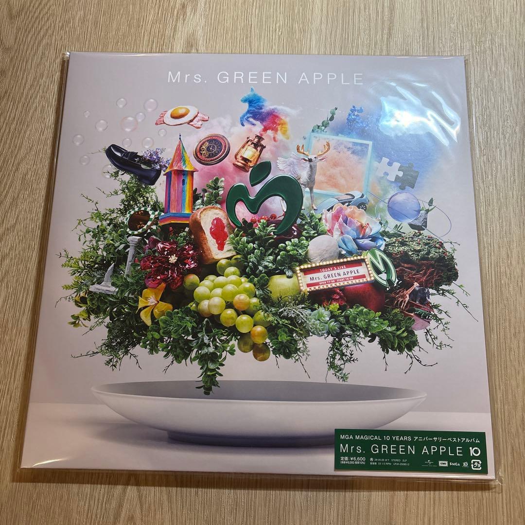Mrs. GREEN APPLE / 10 (2枚組/重量盤レコード) - メルカリ