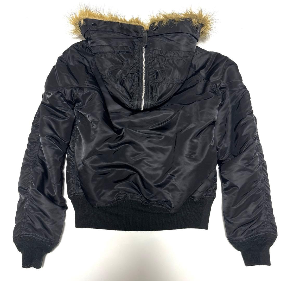 ✨美品✨ ALPHA アルファ N-2B フライトジャケット【L】ブラック