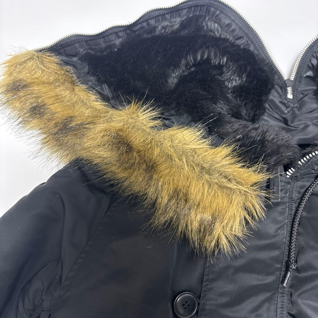 ✨美品✨ ALPHA アルファ N-2B フライトジャケット【L】ブラック