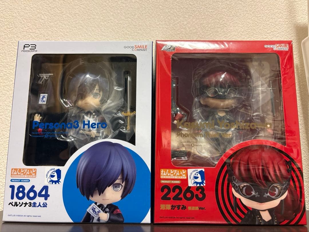 ねんどろいど ペルソナ3 主人公 ペルソナ5ロイヤル 芳澤かすみ - メルカリ