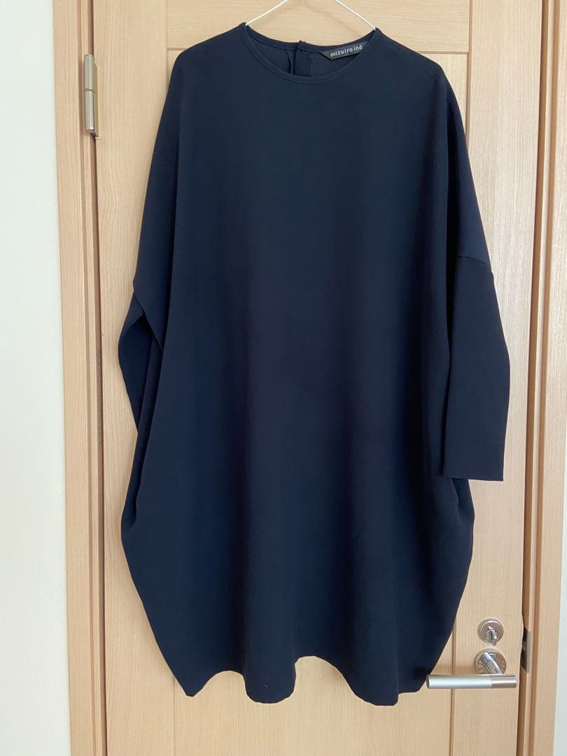 mizuiro ind ミズイロインド コクーンワイドワンピース