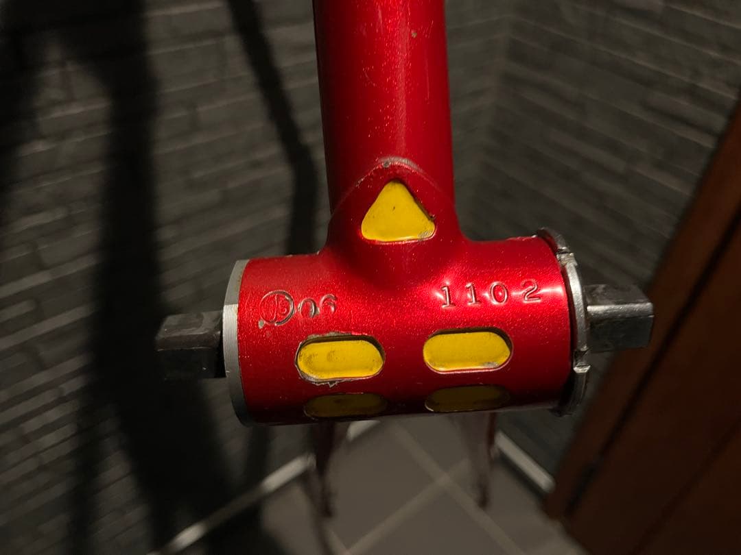 【ぶりゃい】georama njs フレームセット BB付き ピスト 競輪