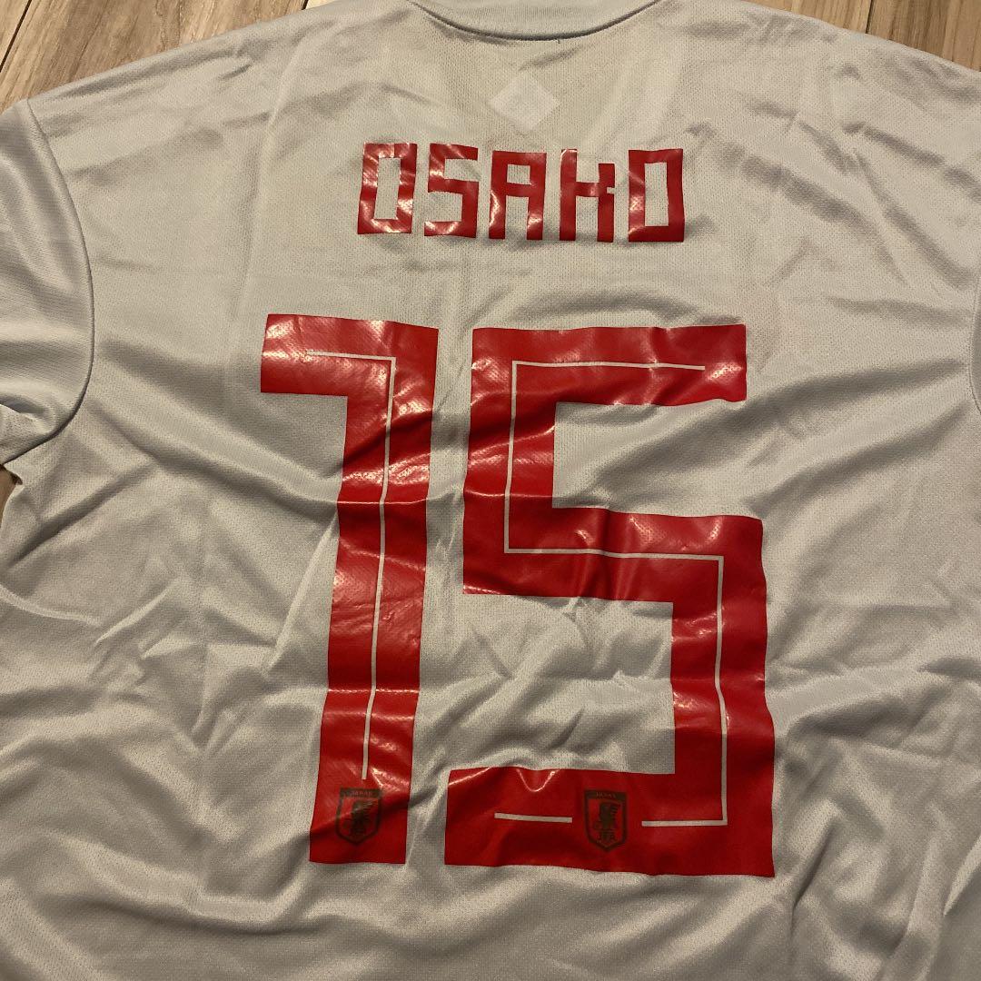 日本代表 応援グッズ アウェイユニフォーム　アディダス　大迫