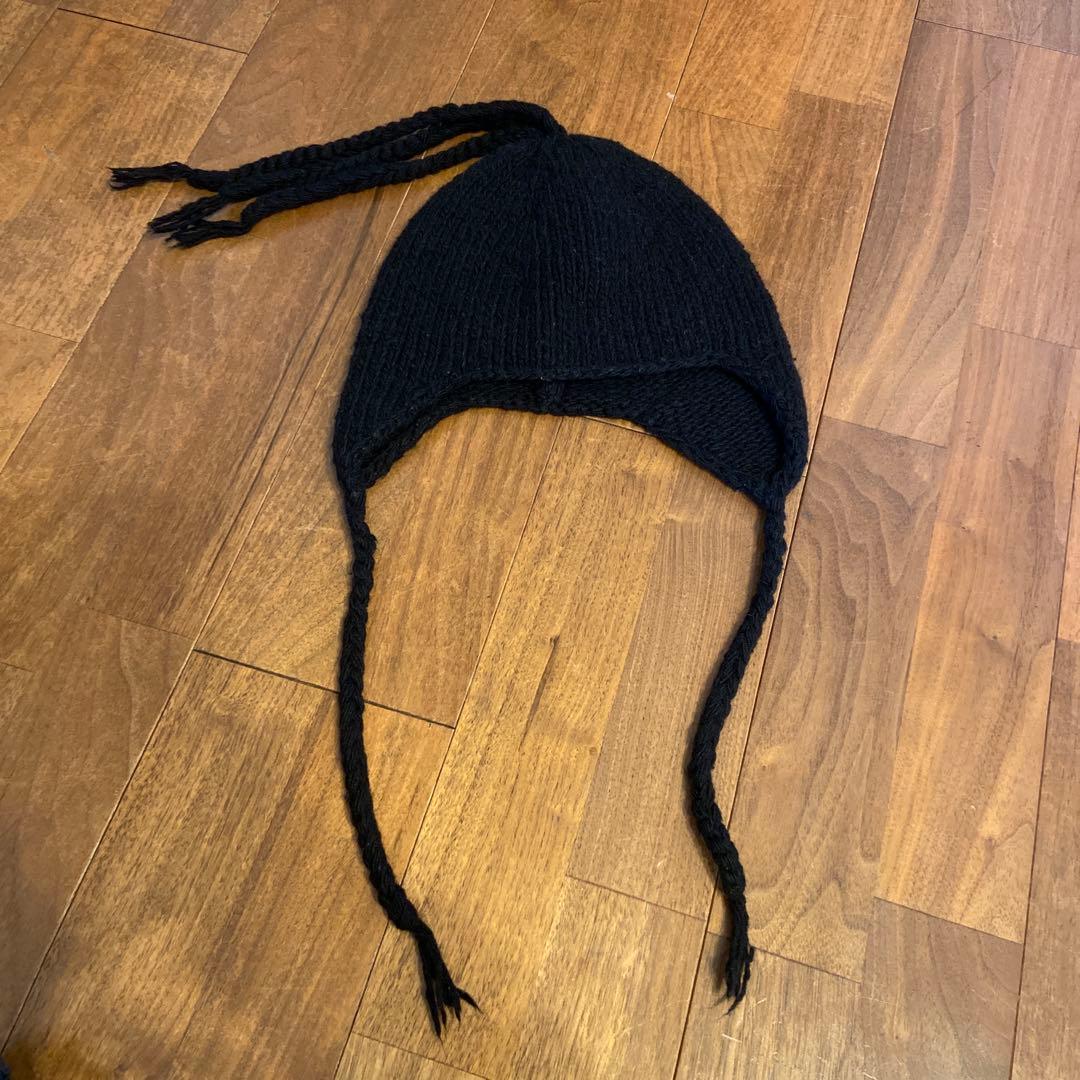 ナンバーナイン 本人期 アーカイブ 耳あて ニット キャップ ビーニー