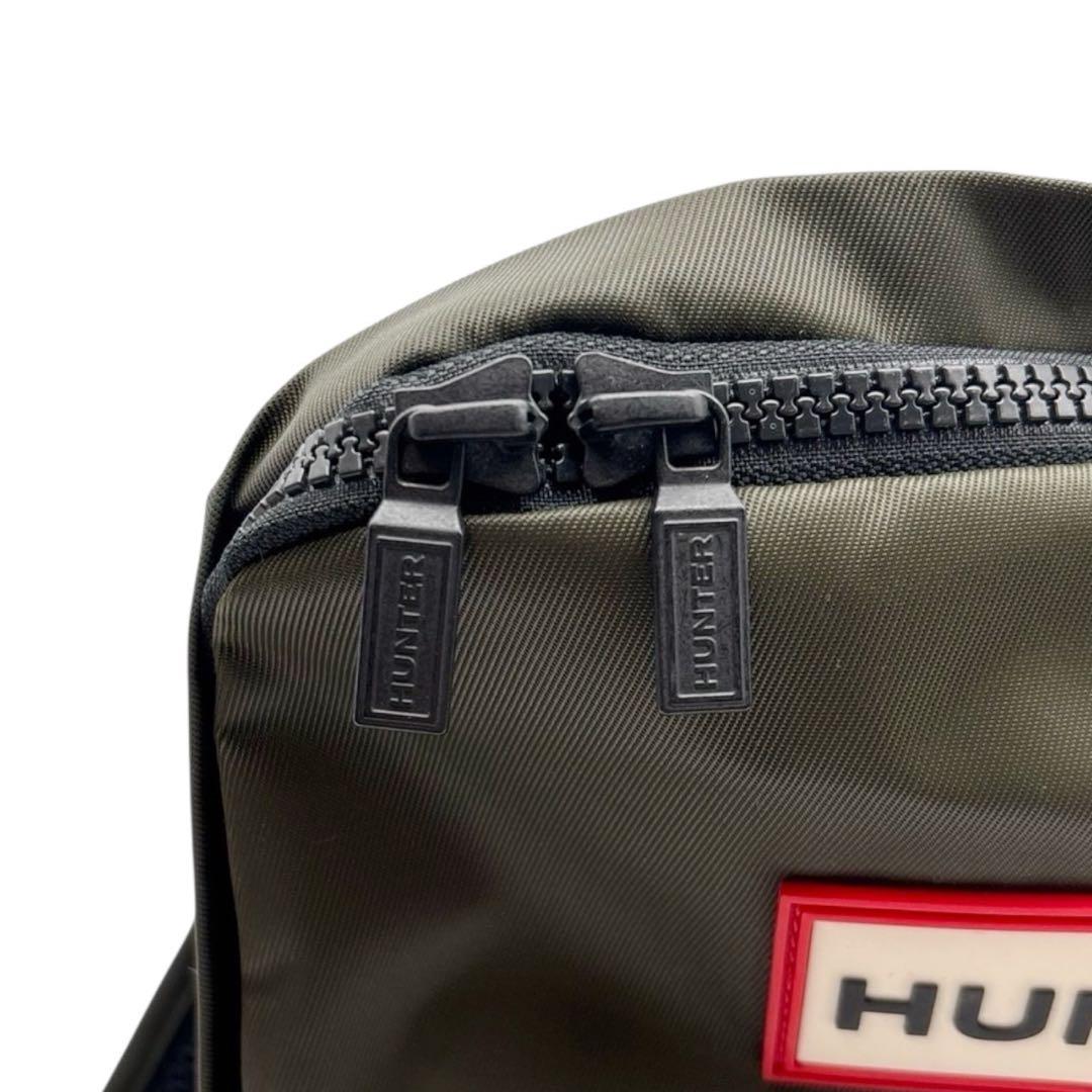 未使用品◎ ハンター A4可 リュック バックパック 男女可 カーキ ナイロン