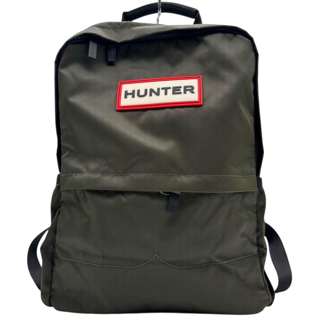 未使用品◎ ハンター A4可 リュック バックパック 男女可 カーキ ナイロン