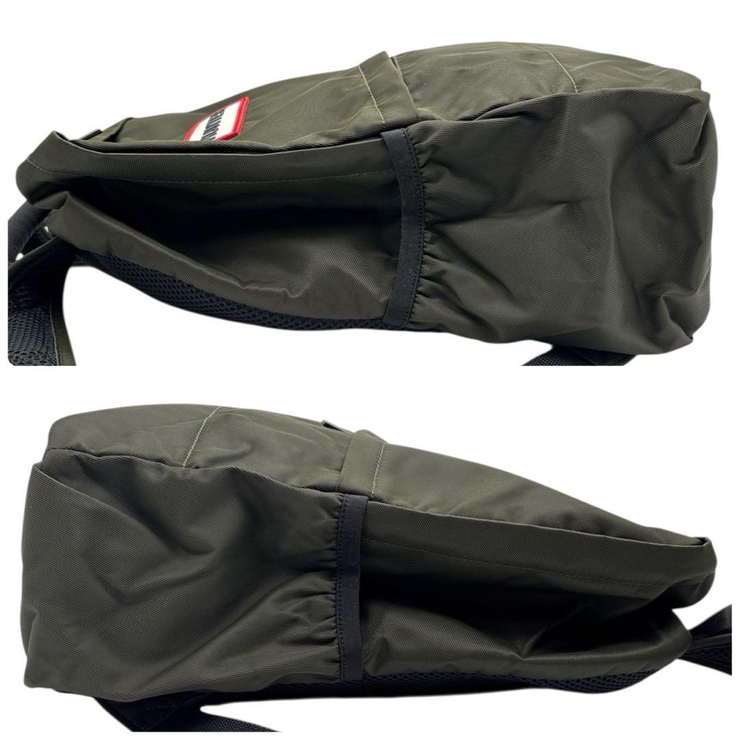 未使用品◎ ハンター A4可 リュック バックパック 男女可 カーキ ナイロン