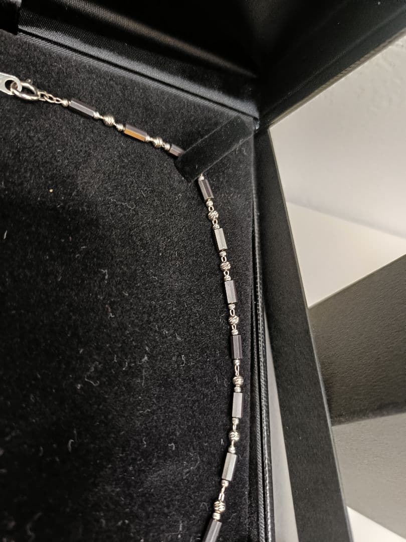 値下げ ディモア k18wg ゼウス光石 ネックレス 51.5cm