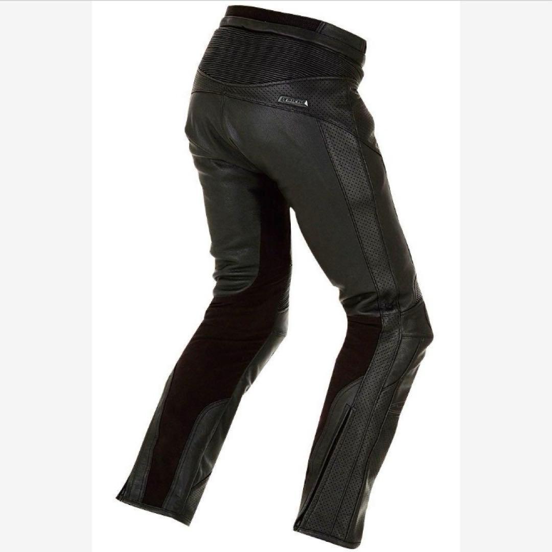 RS TAICHI / RSY817 ブーツアウト ベンテッド レザーパンツ