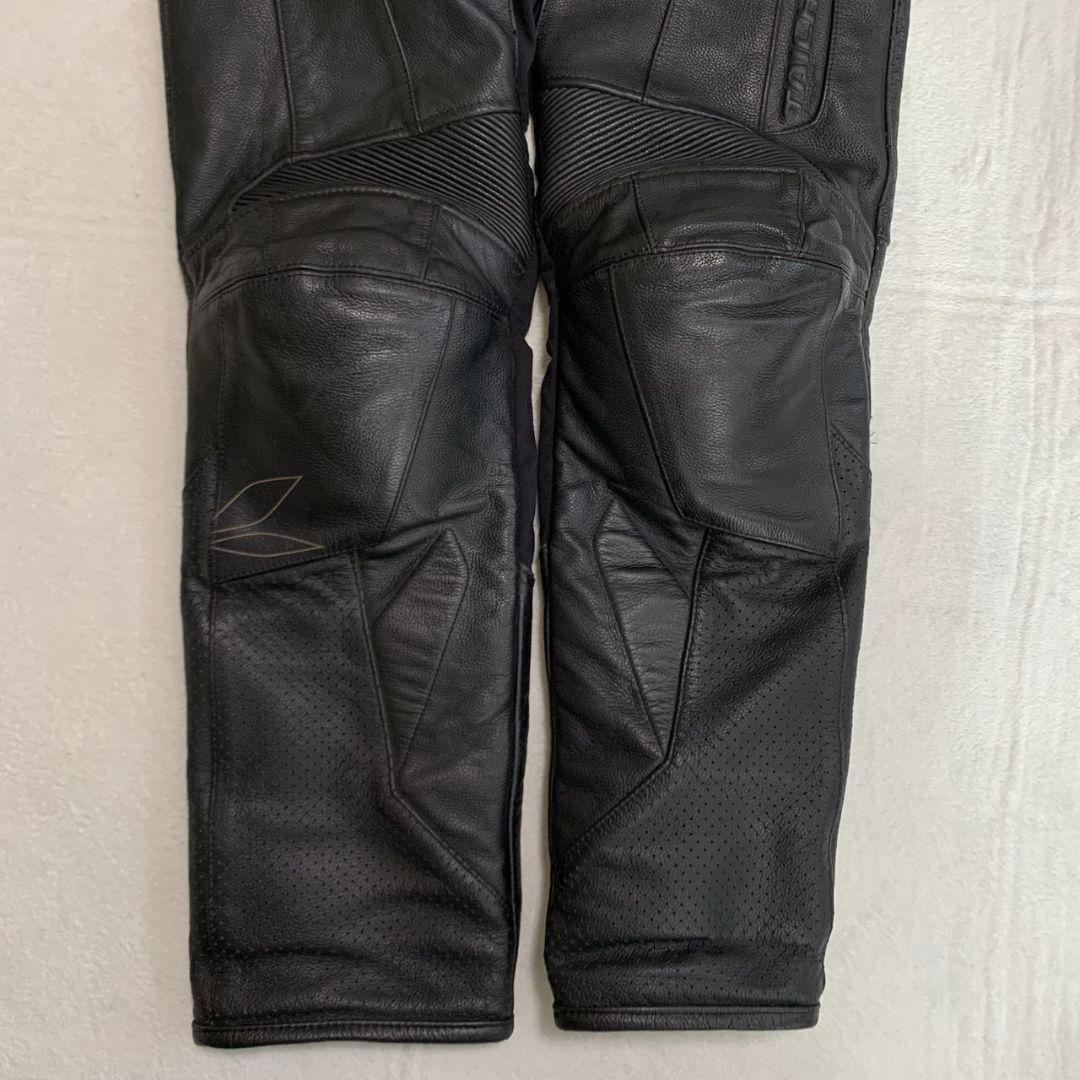 RS TAICHI / RSY817 ブーツアウト ベンテッド レザーパンツ