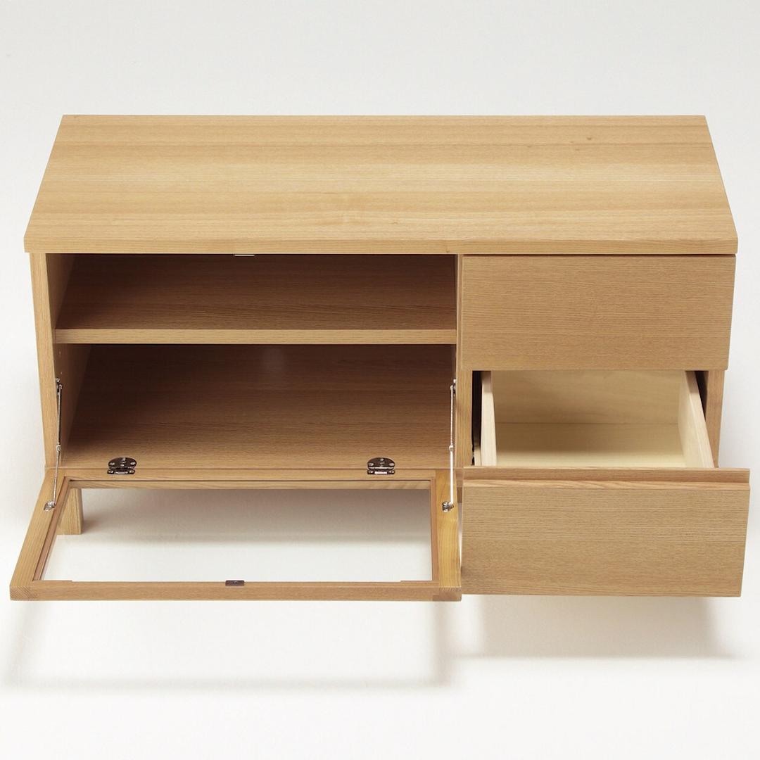 ガラス 扉付き キャビネット BoConcept 木製キャビネット ガラス棚 雫