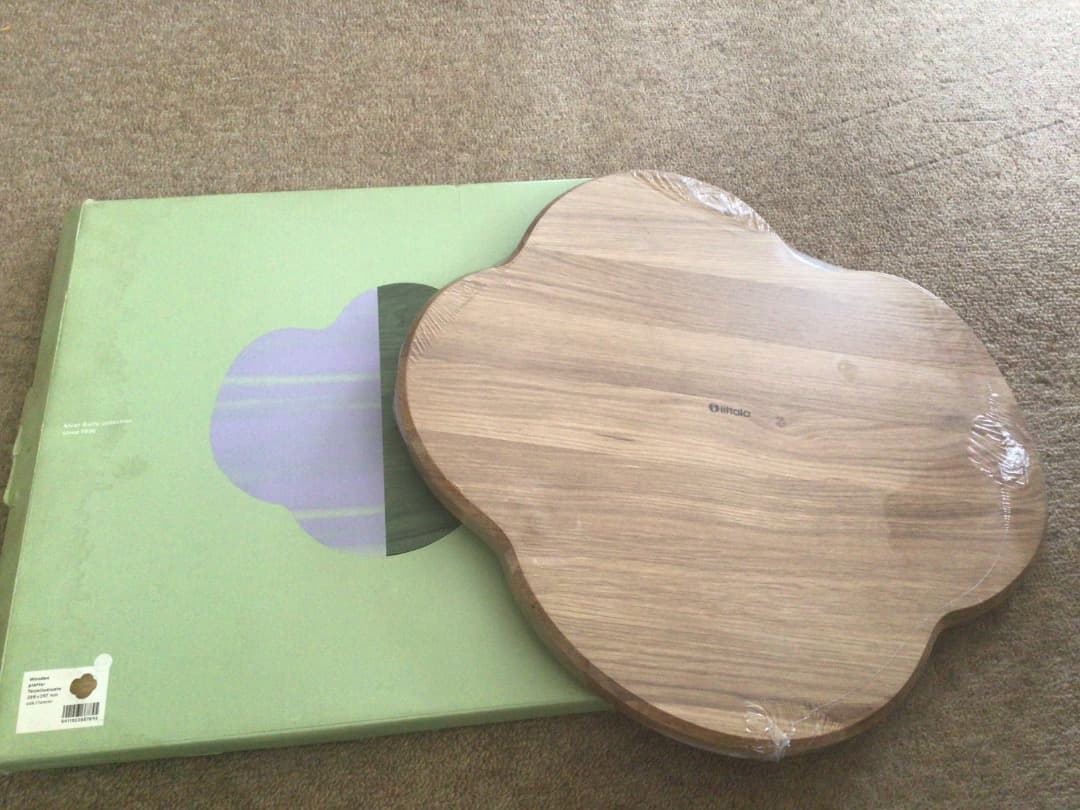 iittala アルヴァ アアルト 木製サービングトレイ レア - メルカリ