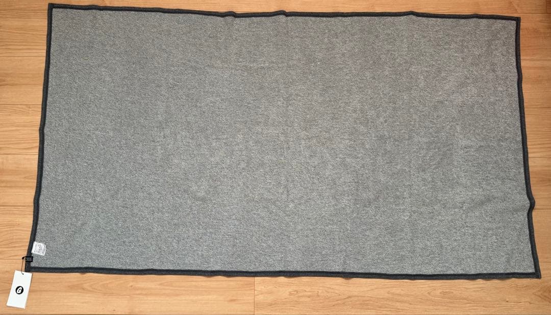タグ付未使用 GOODENOUGH グッドイナフ ブランケット グレー 日本製
