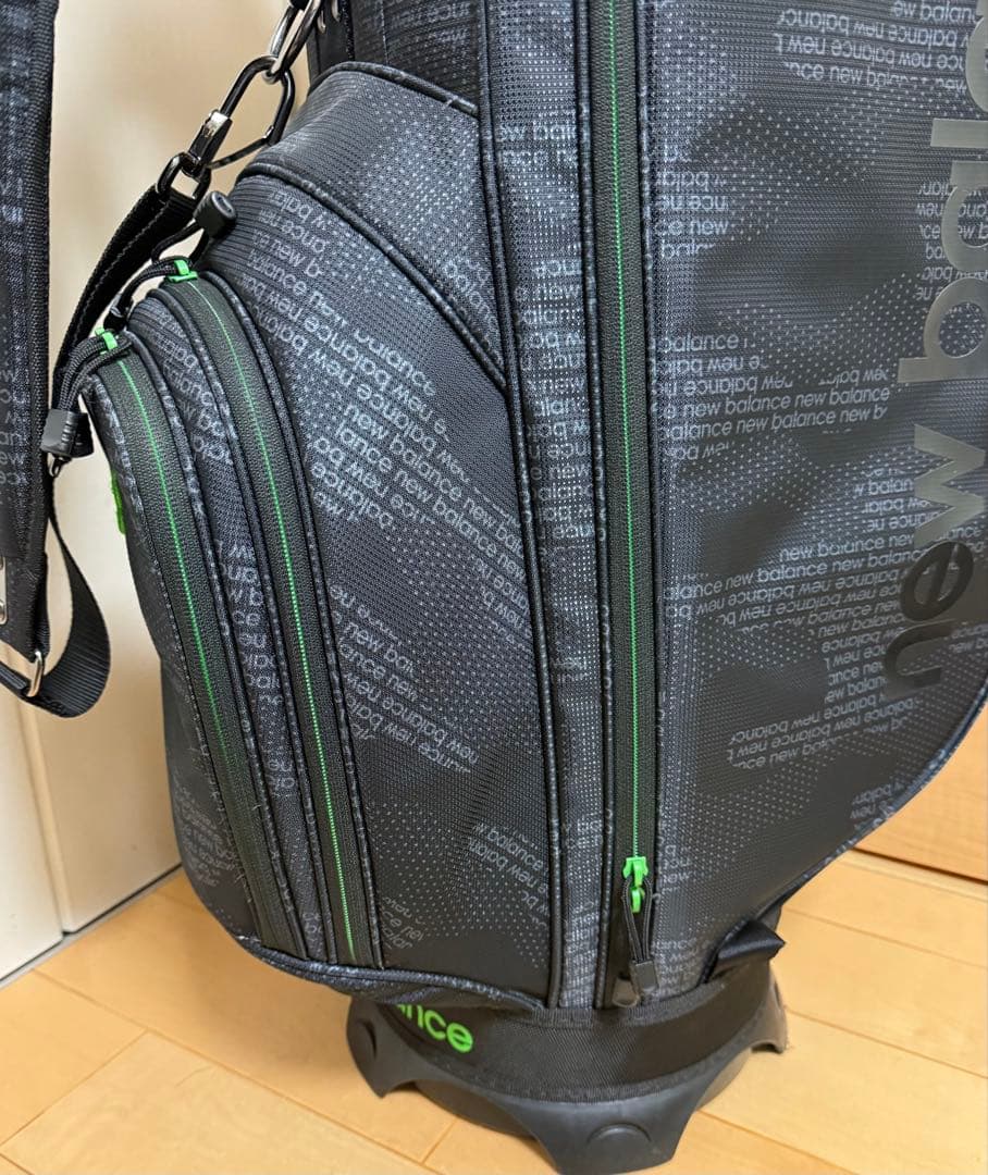 美品★ニューバランス★キャディバッグ★ゴルフ★ゴルフバッグ★newbalance