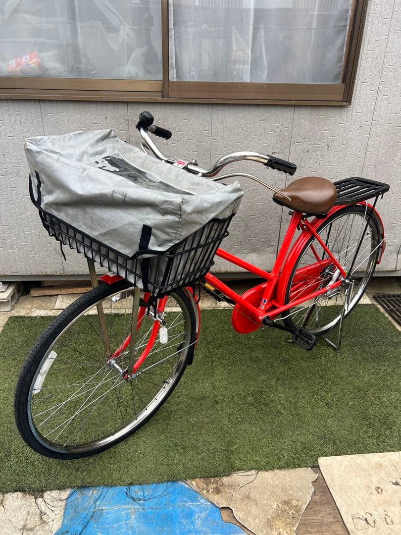 郵便自転車　丸石自転車　郵便局　〒　26インチ