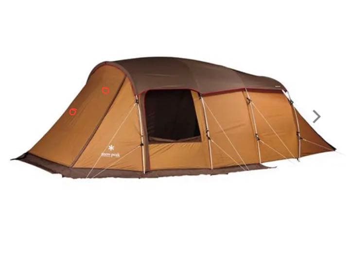 スノーピーク エントリー２ルームエルフィールド＆マットシートセット