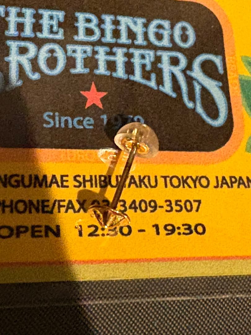 p*m様 the bingo brothers スターピアス