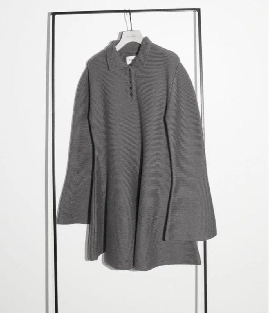 【新品】 THE TOE Reims Flare Onepiece グレー S