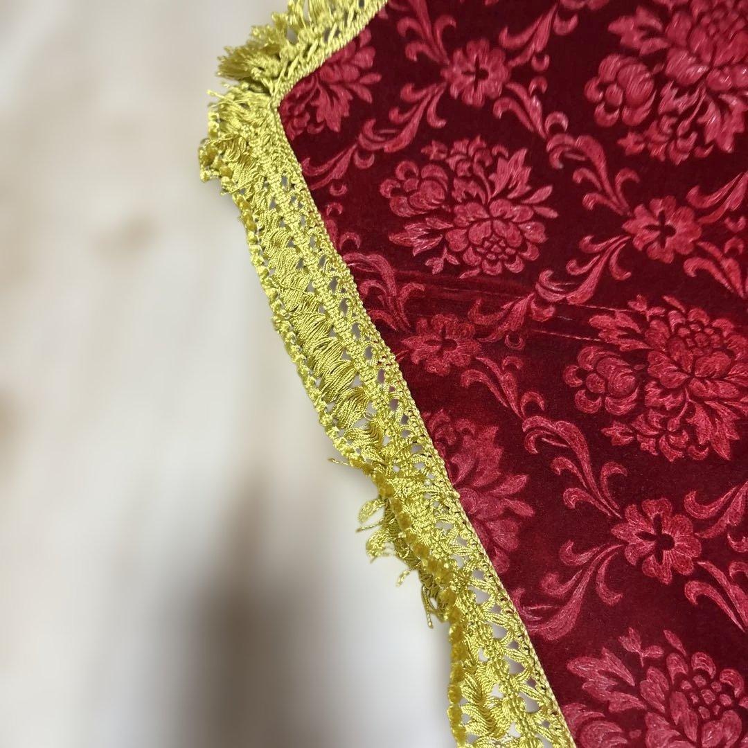 日野17プロフィア用　金華山ダッシュマット　ローレルモケット　赤