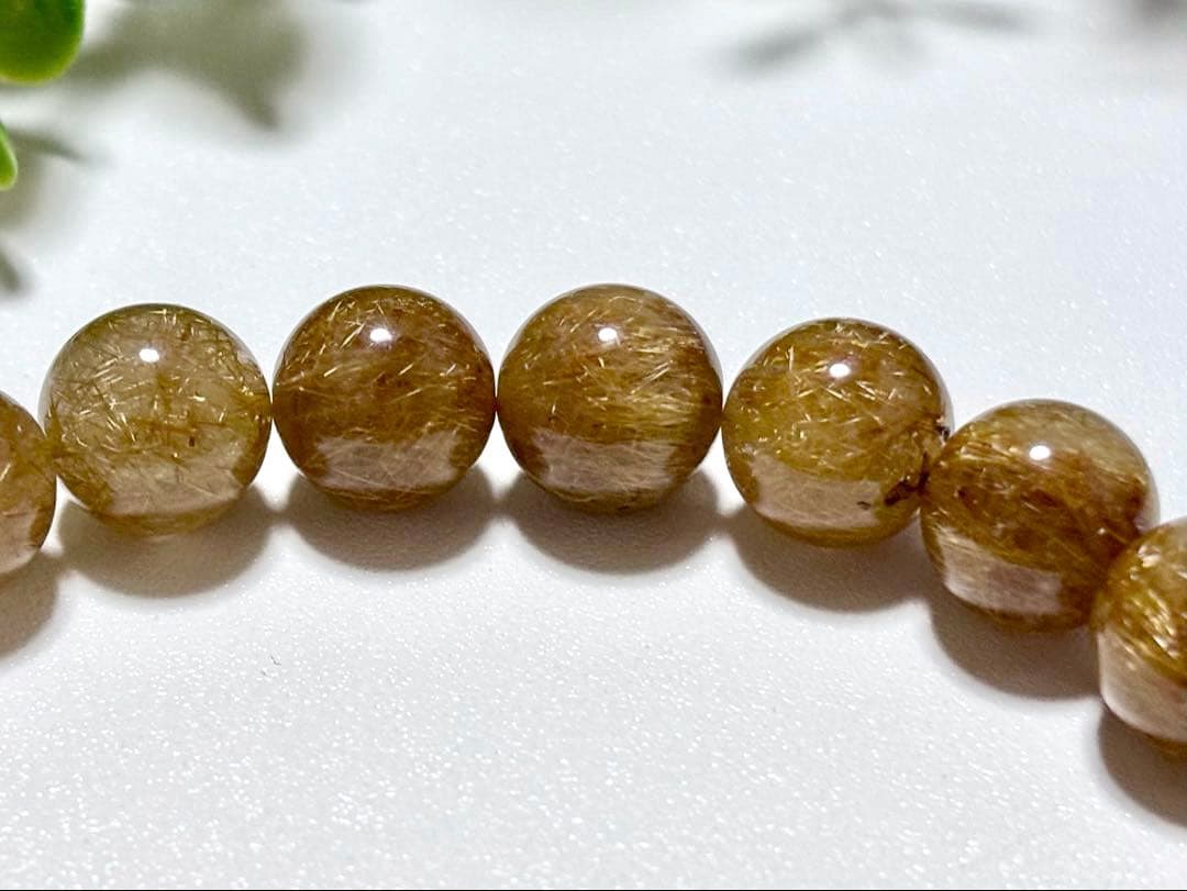 すうぷ　エンジェルヘアーゴールドルチルクォーツとキャッツアイクンツァイト