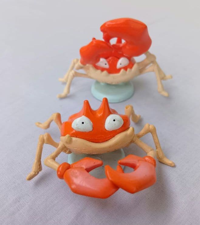 クラブ＆キングラー／ 希少初期 ポケモンフィギュア モンコレ ♥別売り可能