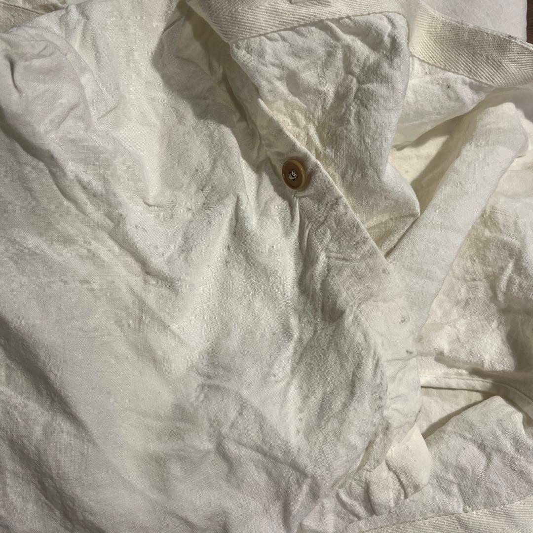 J.W ANDERSON リネン　コート　ロングシャツ　ホワイト