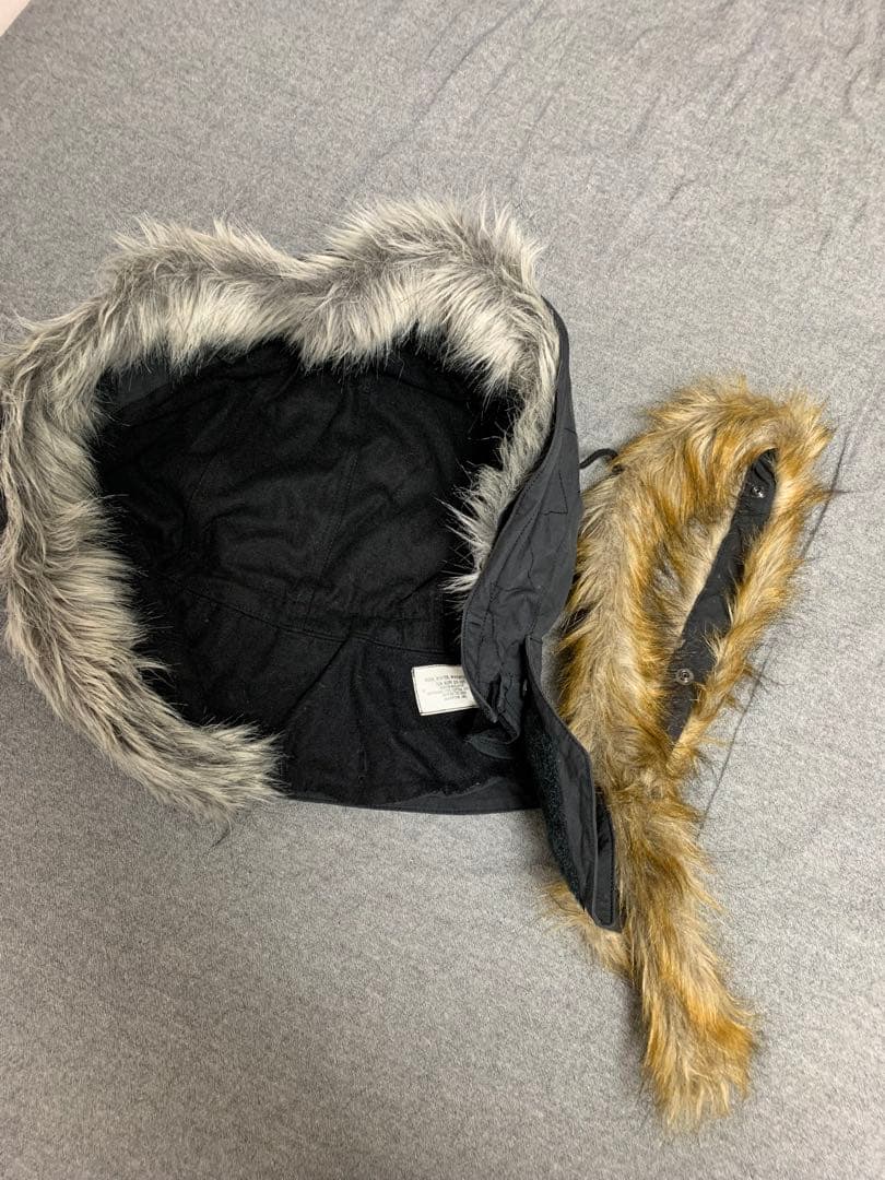 HOUSTON、M-65 フィッシュテール パーカー モッズコート　BLK M