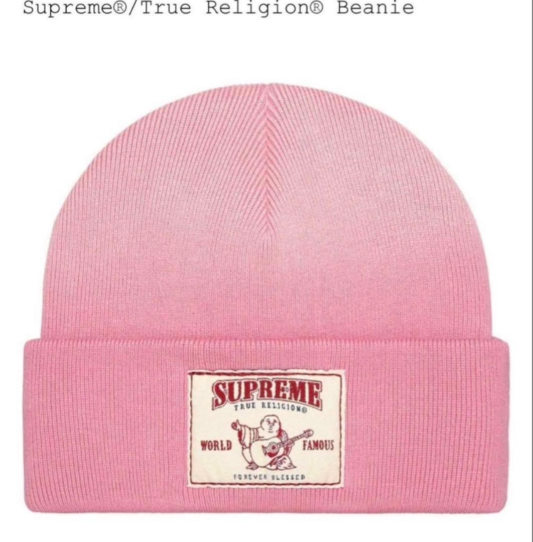 帽子 Supreme x True Religion Beanie \"Pink\"