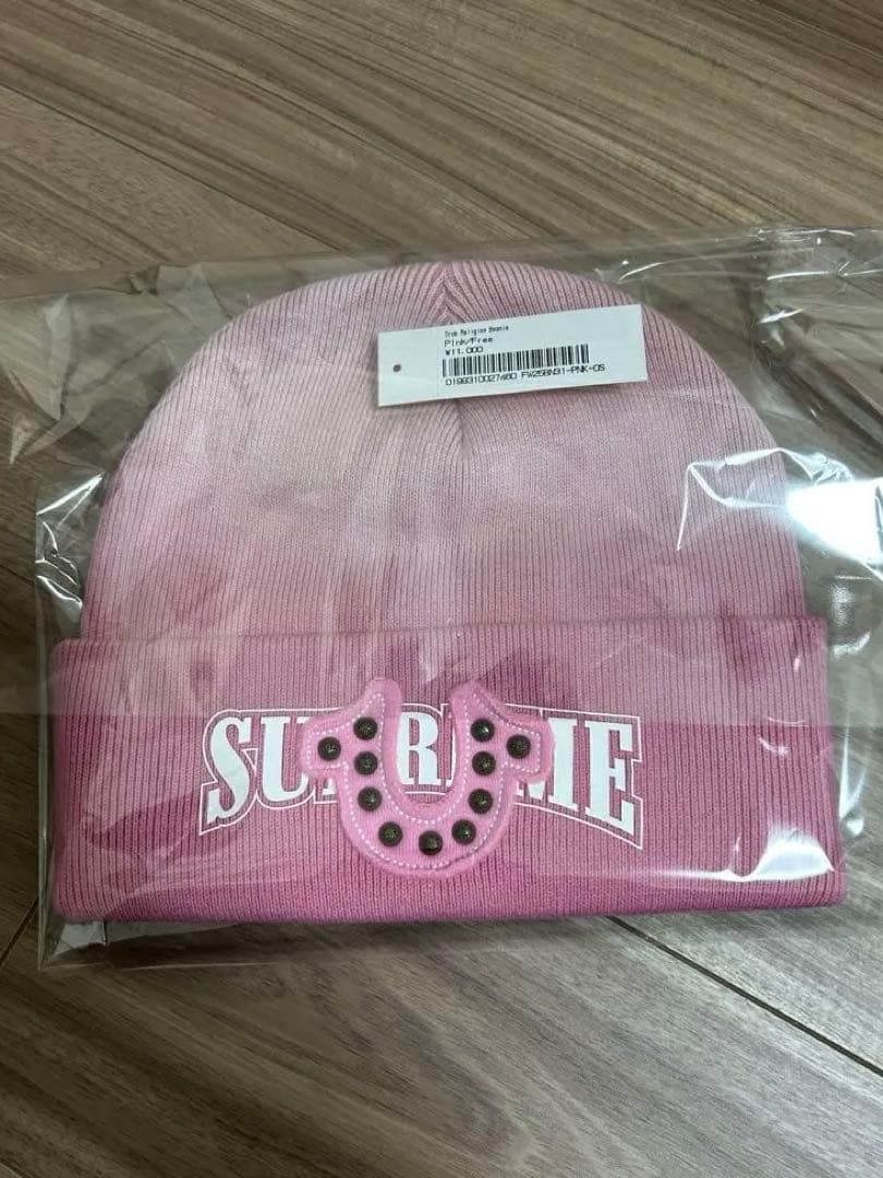 帽子 Supreme x True Religion Beanie \"Pink\"