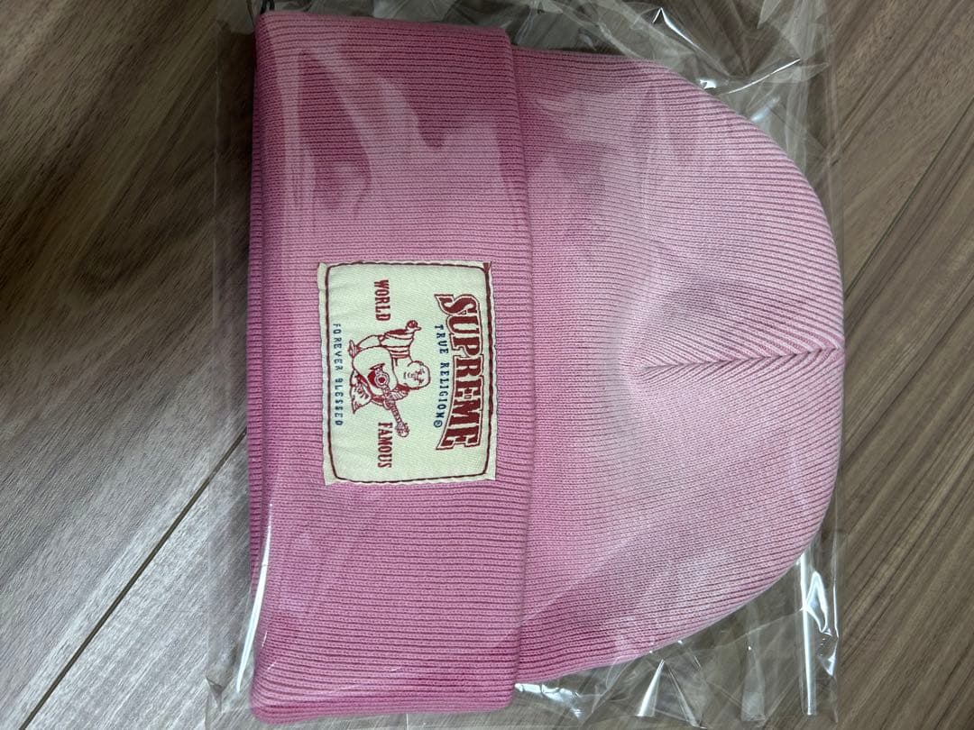 帽子 Supreme x True Religion Beanie \"Pink\"