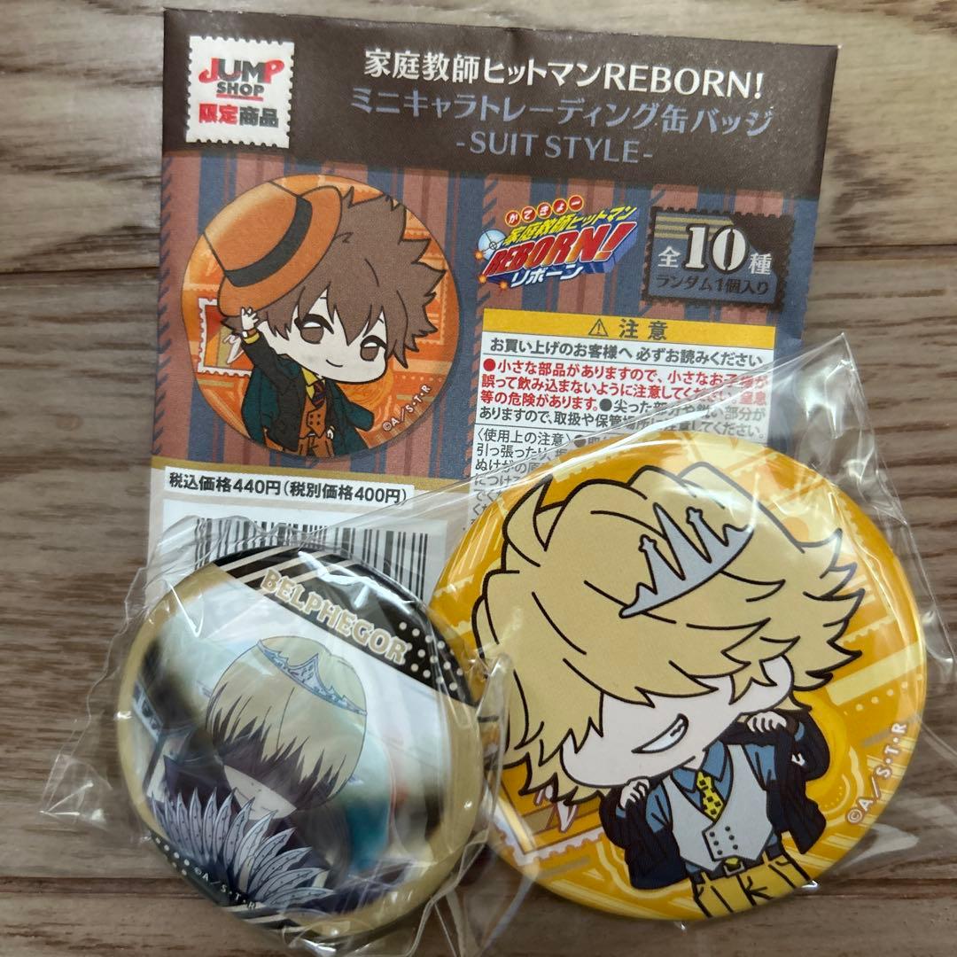 家庭教師ヒットマンREBORN! ベルフェゴール 缶バッジ セット - メルカリ