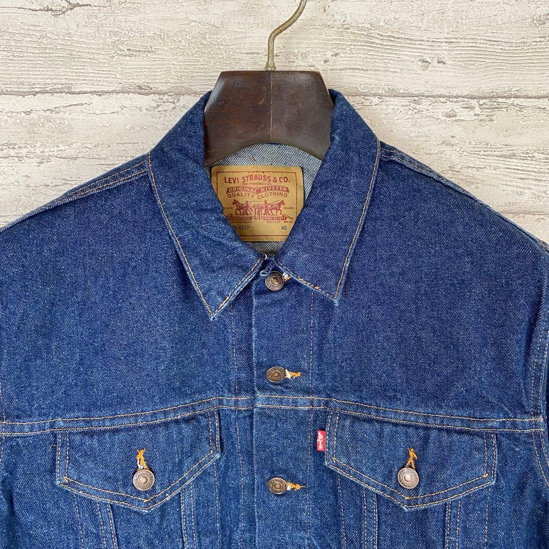 フォロー割済み　90's リーバイス 70506 濃紺　美品　USA製　40