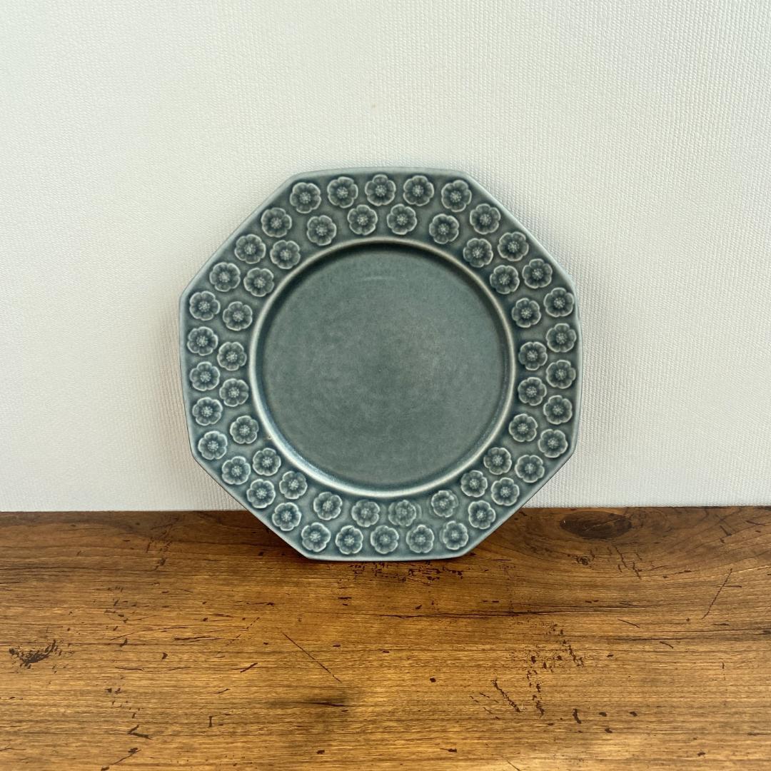 希少 クイストゴー AZUR アズール デザート サラダ 八角型 プレート1客B