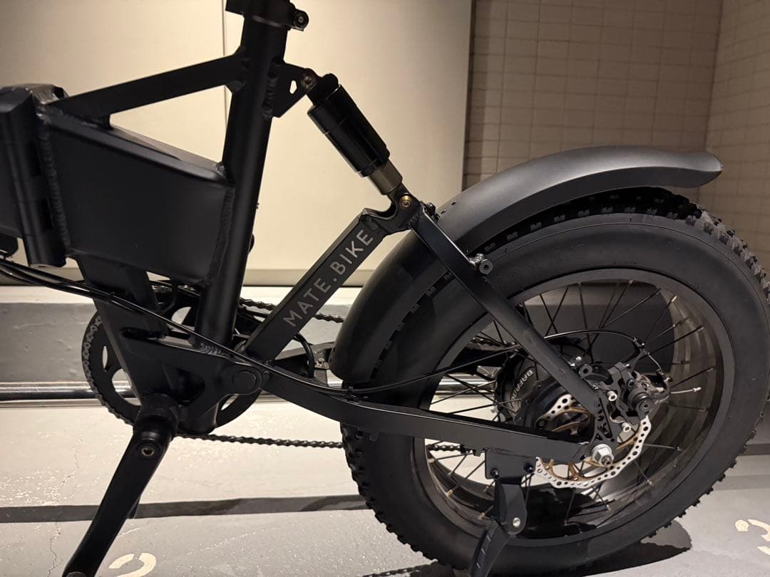 極美品MATE BIKE MATE X 750 Eバイク希少メイトバイクブラック