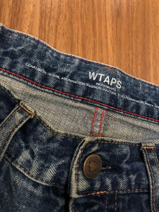 Wtaps リペア セルビッチ デニム 曇 配送 名作 WTAPS デニム S BASIC
