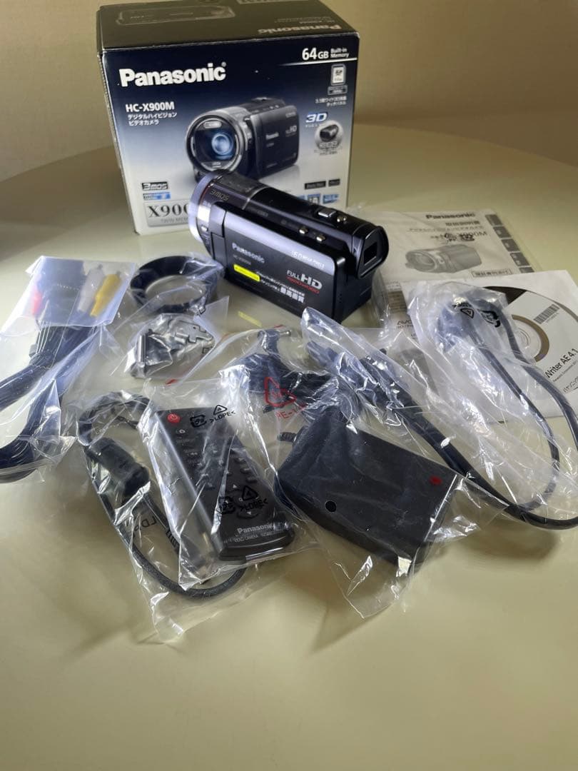 【ジャンク品】完動品Panasonic HC-X900M ビデオカメラ 64GB