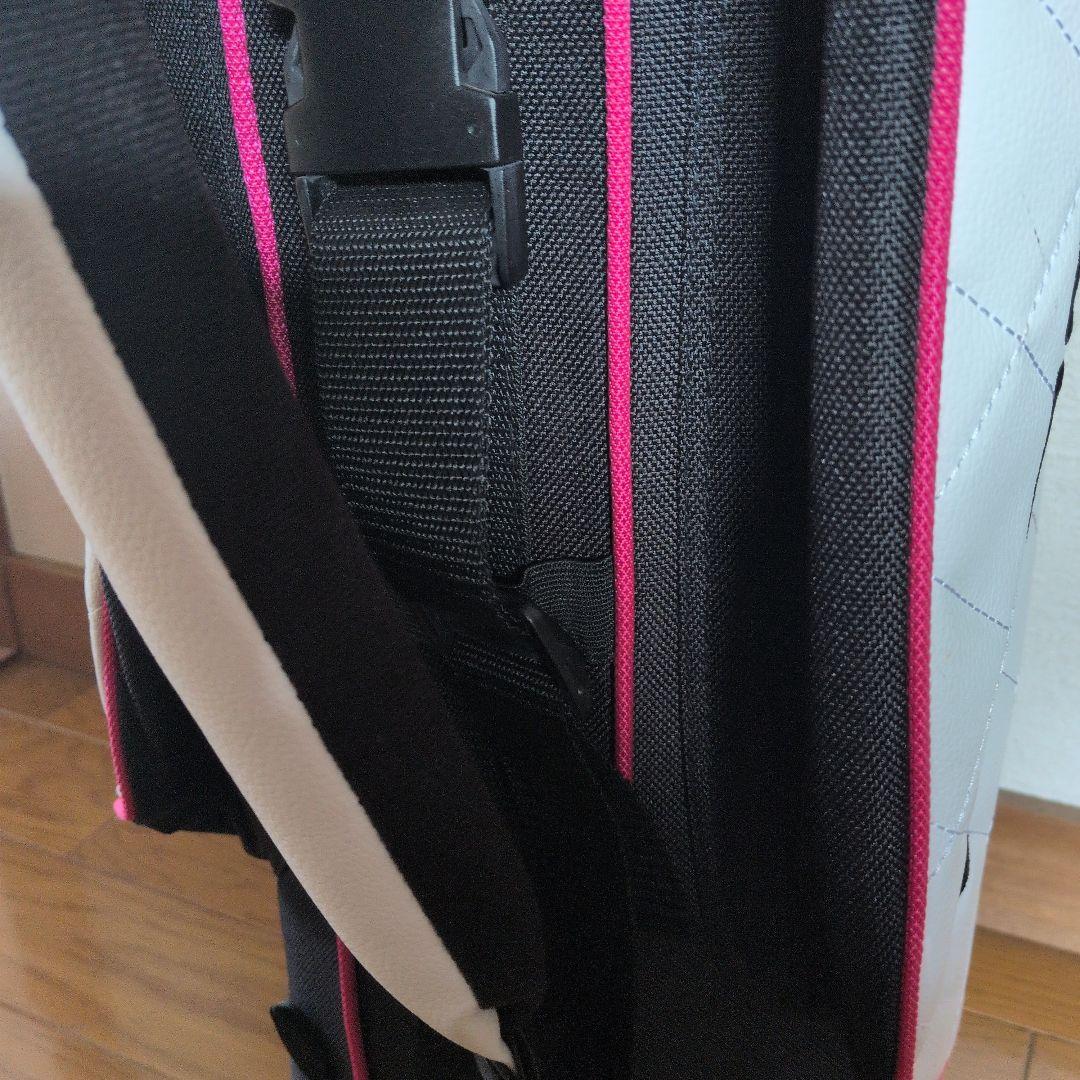 Cobra キャディバッグ ブラック/ホワイト/ピンク