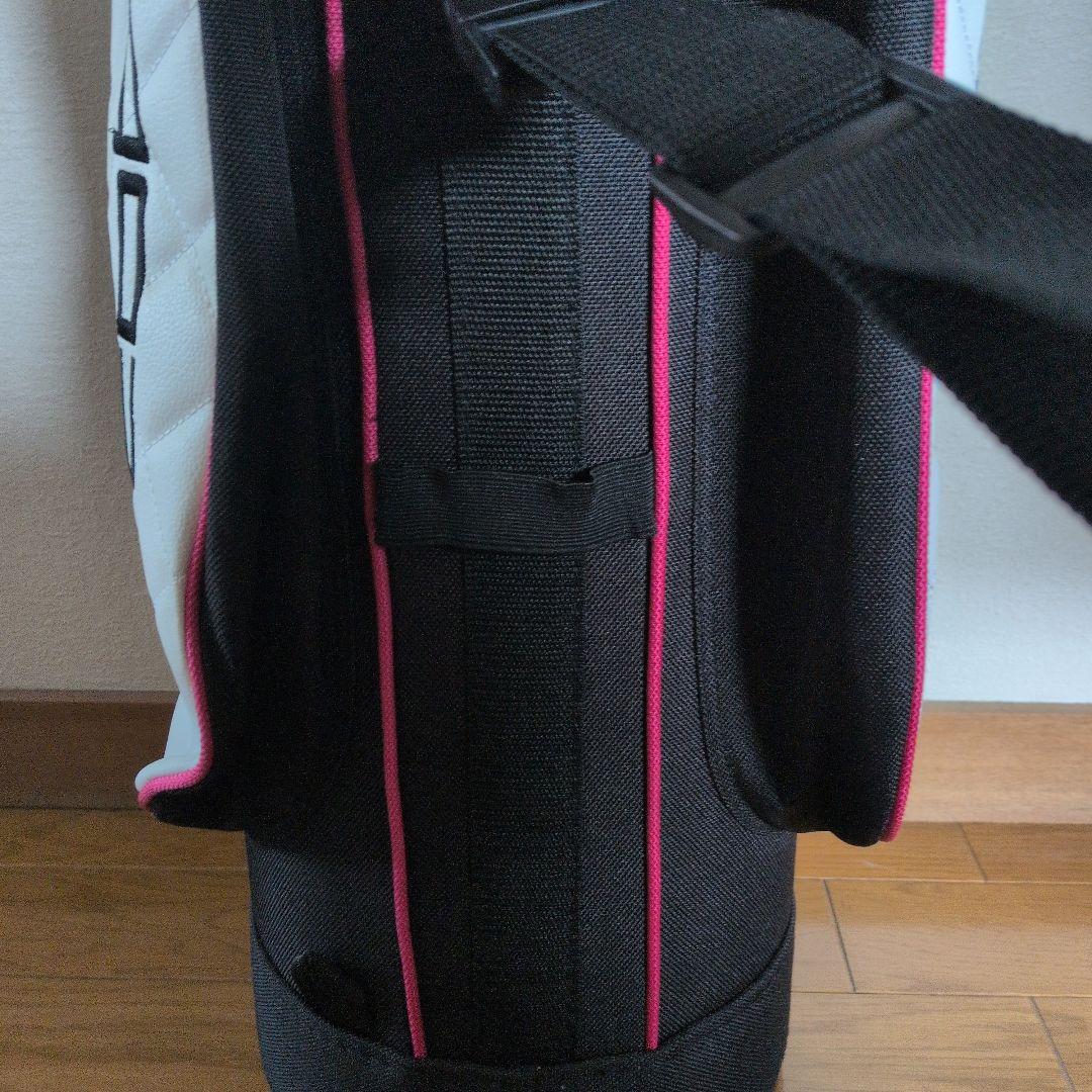 Cobra キャディバッグ ブラック/ホワイト/ピンク