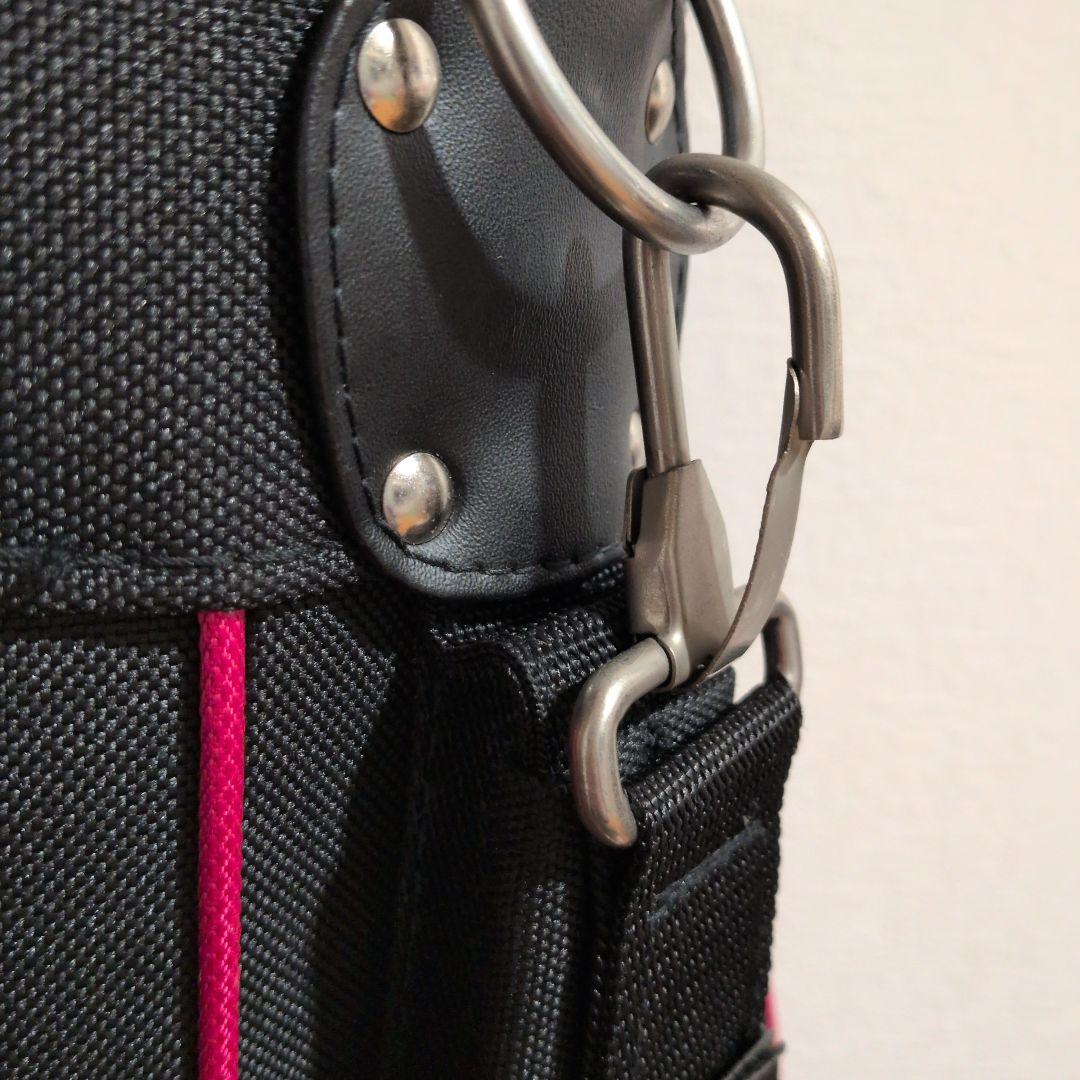 Cobra キャディバッグ ブラック/ホワイト/ピンク