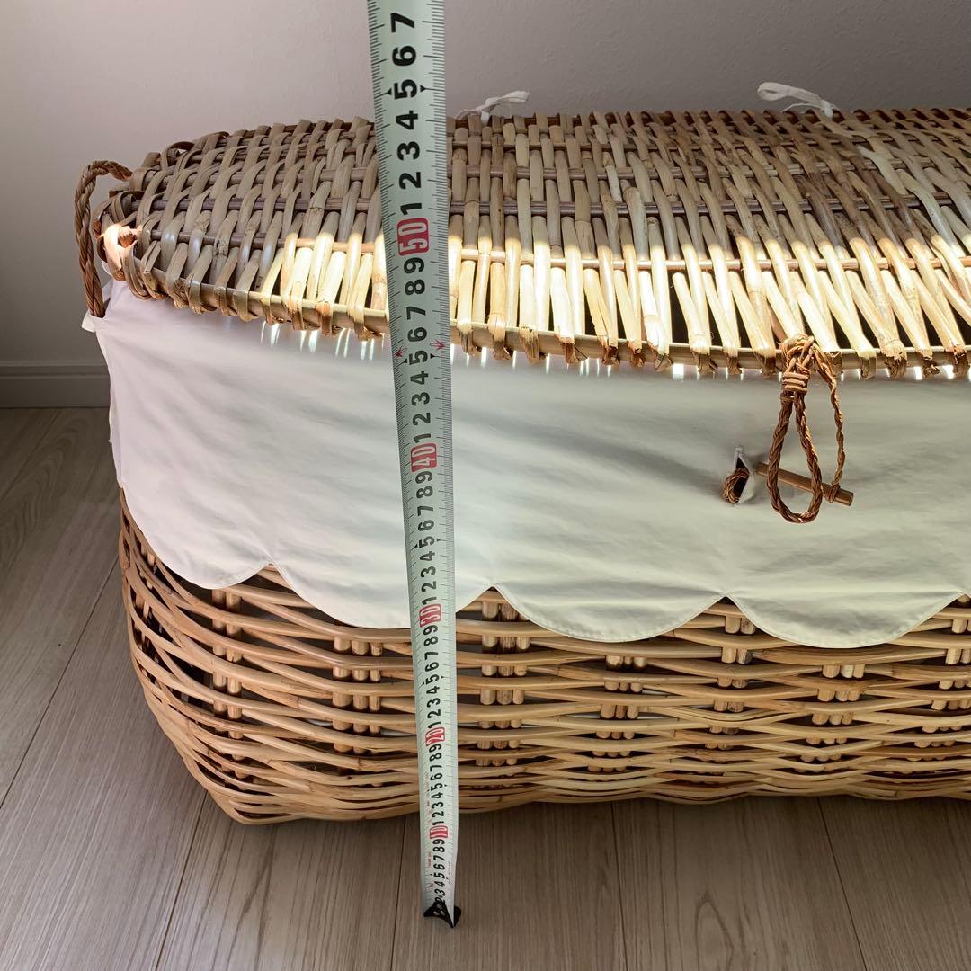 catherine denoual カトリーヌドゥヌアル ラタン バスケットの通販