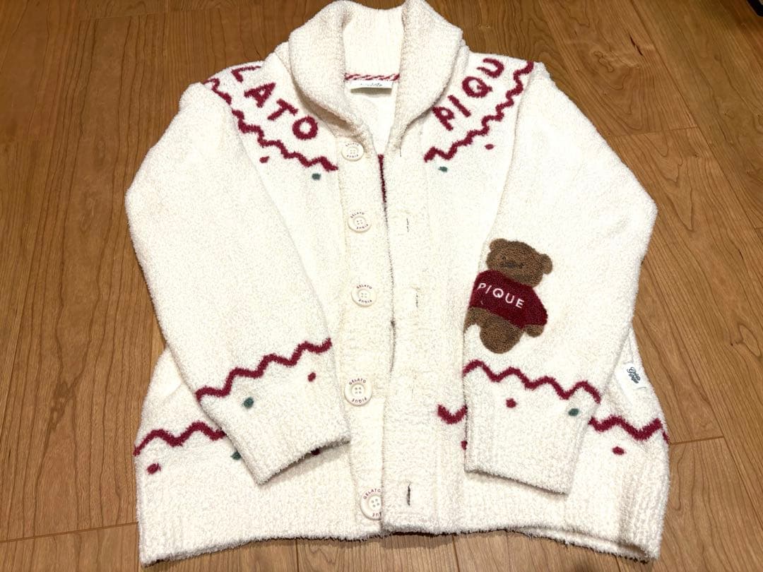 【早い者勝ち】GELATO PIQUEジェラートピケ ノルディックカーディガン