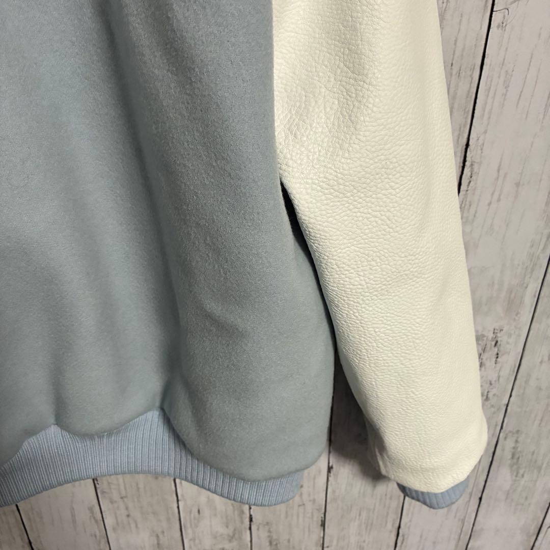 【極美品】sequelシークエル フラグメン レザージャケット スタジャン