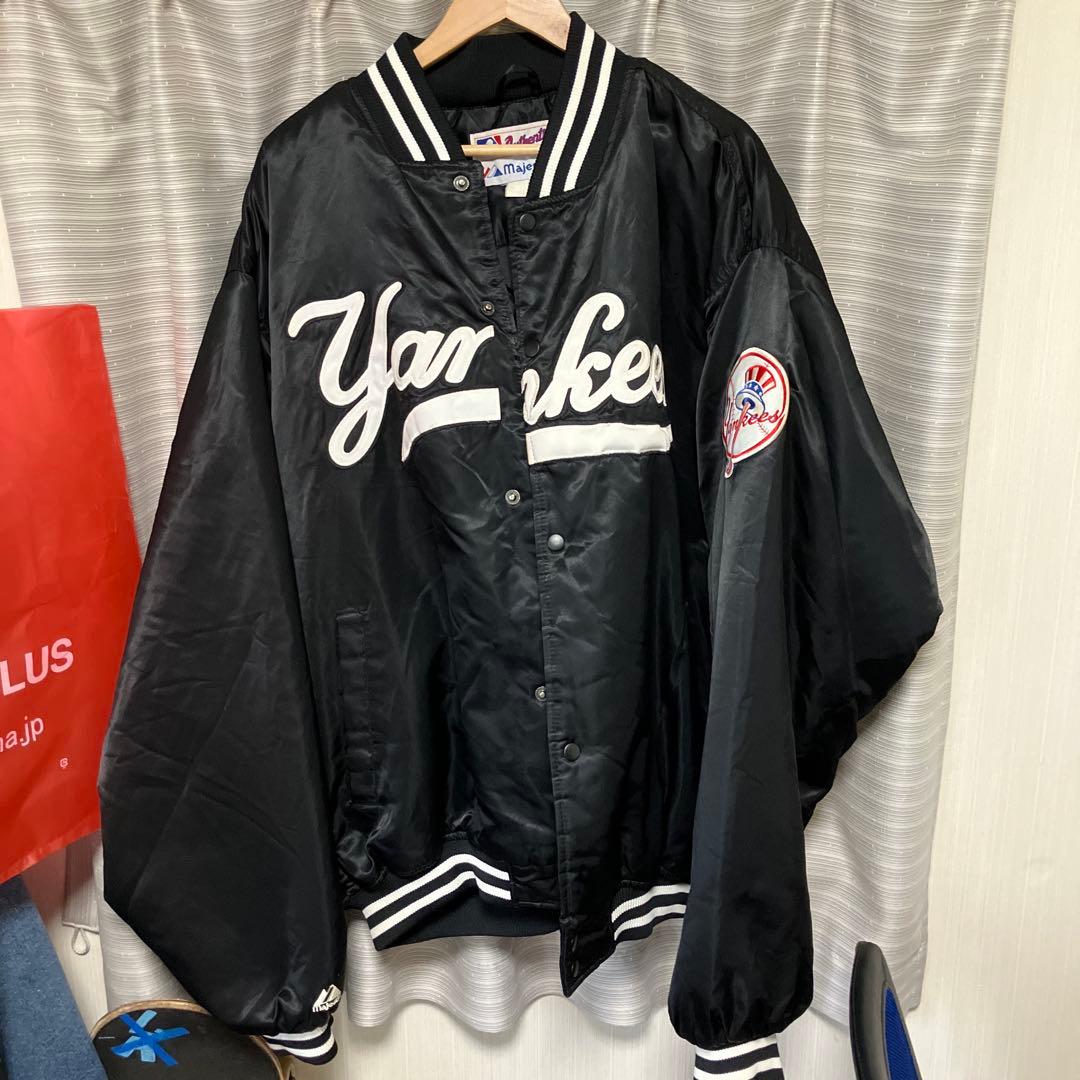 90s ジェイ・Z着用　ヤンキーススタジャン　B-boy