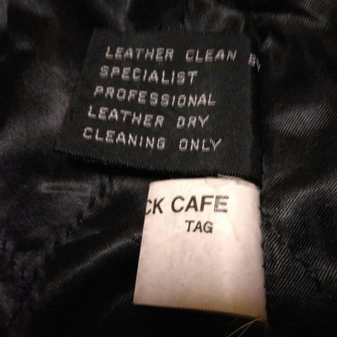 ビンテージ ハードロックカフェ レザー メルトン スタジャン 80s 90s