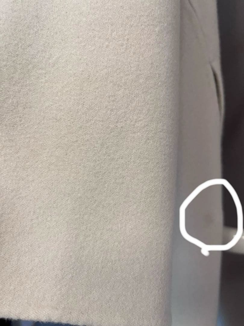 GALERIE VIE アイボリー チェスターコート