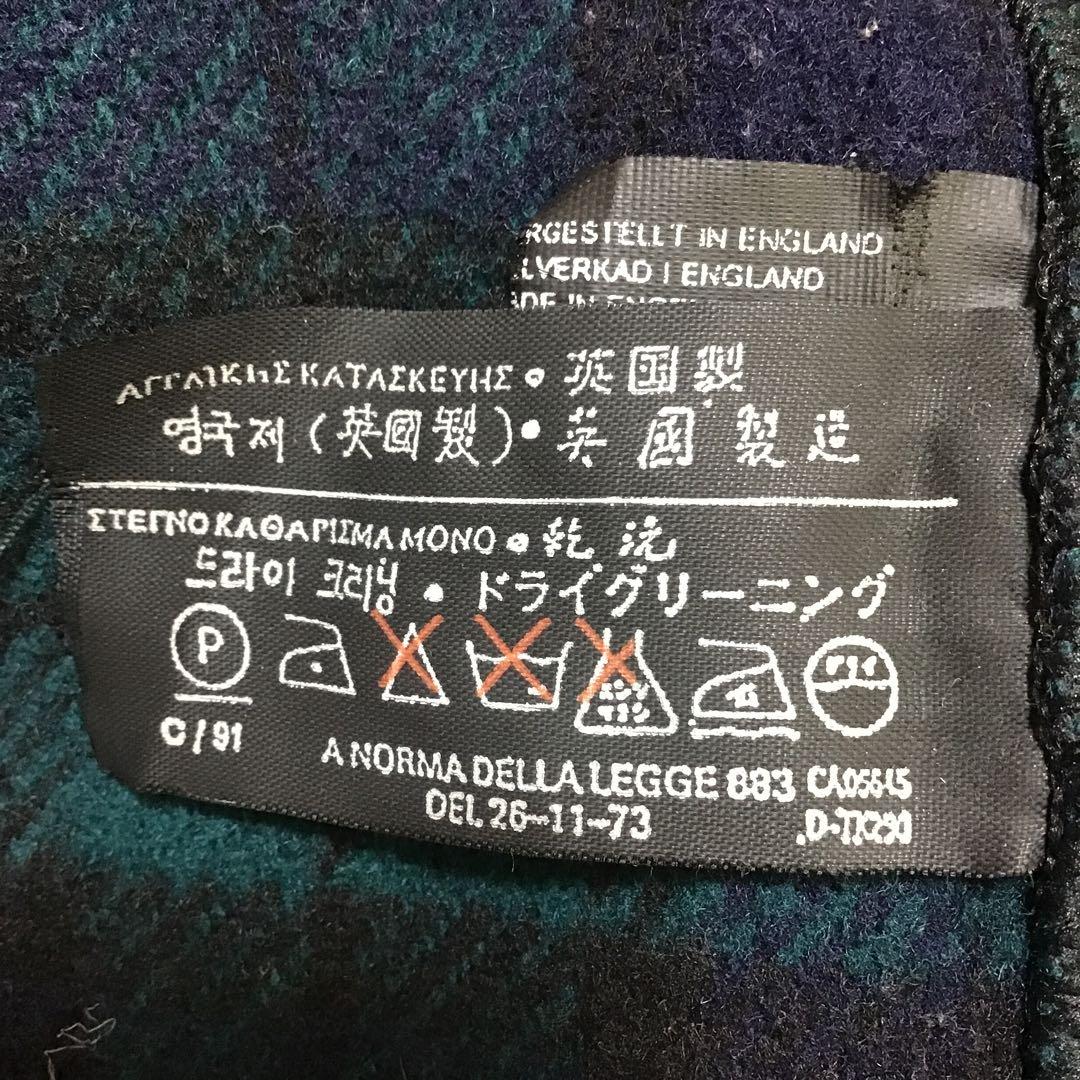 グローバーオール　ダッフルコート　メンズ　ネイビー　USA３８　イギリス製