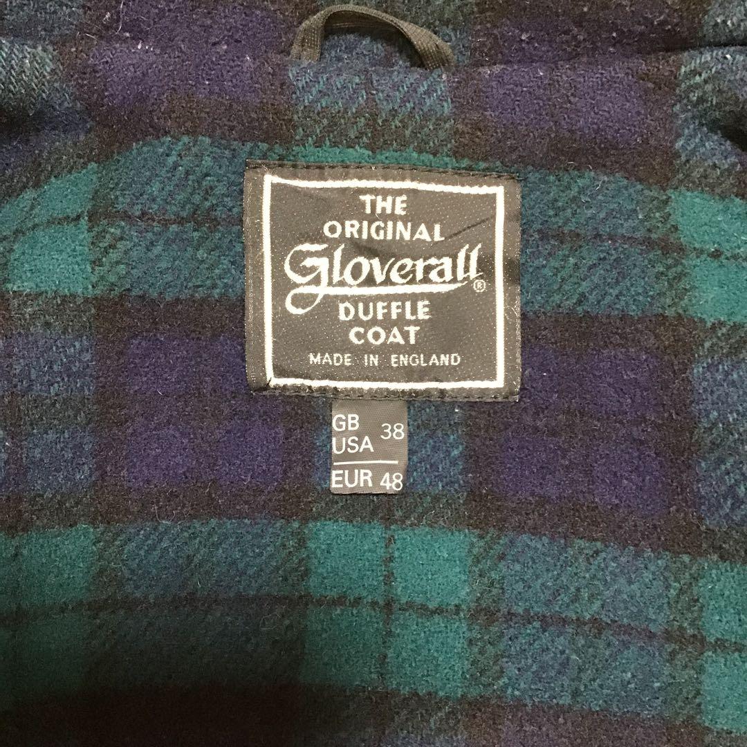 グローバーオール　ダッフルコート　メンズ　ネイビー　USA３８　イギリス製