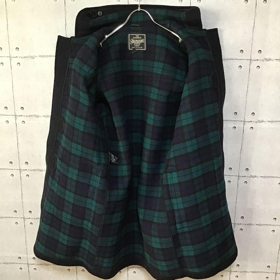 グローバーオール　ダッフルコート　メンズ　ネイビー　USA３８　イギリス製