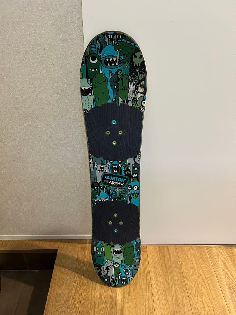 Burton スノーボード モンスター柄