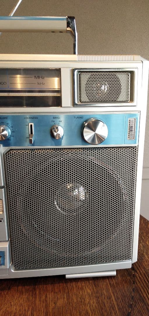 ジャンク　カセットデッキ不動　ラジオ稼働　ＳＡＮＹＯ M-X824 ラジカセ